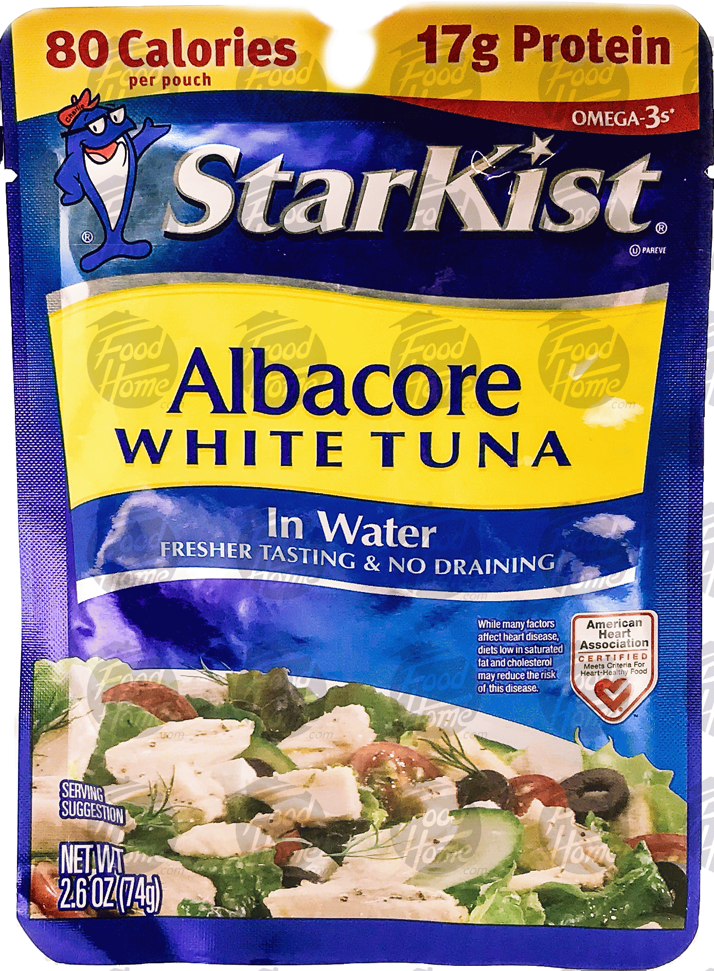 Starkist  albacore white tuna in water Full-Size Picture